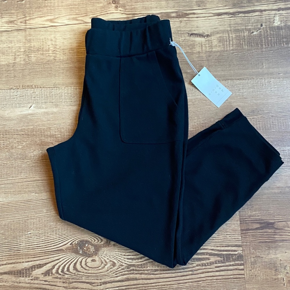 NWT A New Day Black Ankle Jogger Sweatpants